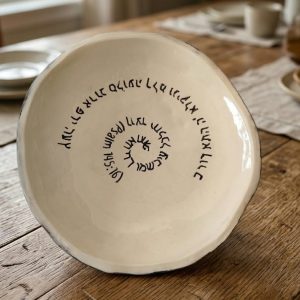 Custom Engraved Text Bowl